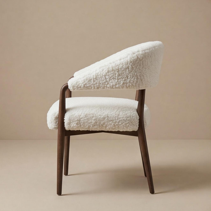 AUSTIN SHEARLING DINING CHAIR