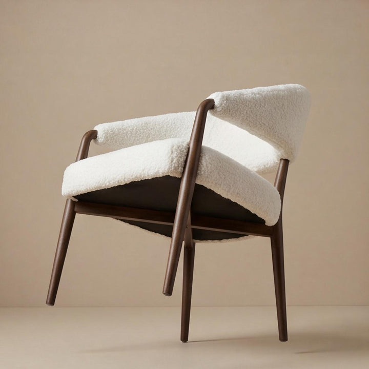 AUSTIN SHEARLING DINING CHAIR