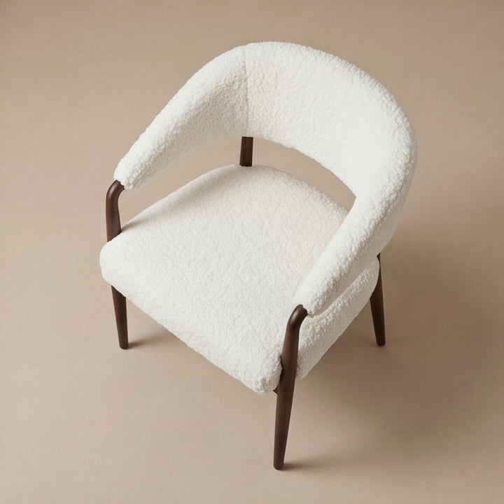 AUSTIN SHEARLING DINING CHAIR