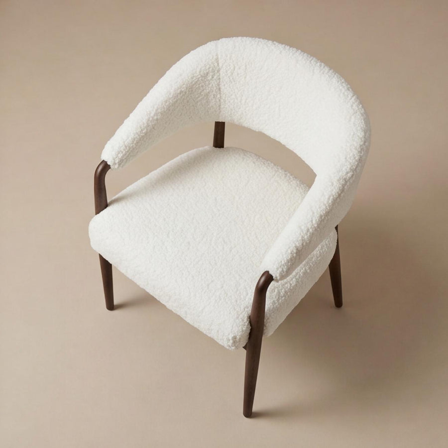 AUSTIN SHEARLING DINING CHAIR