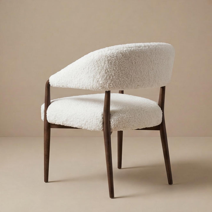 AUSTIN SHEARLING DINING CHAIR