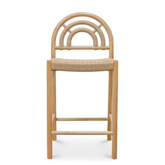 AVERY NATURAL OAK COUNTER STOOL