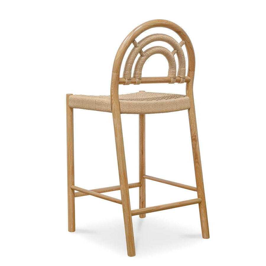 AVERY NATURAL OAK COUNTER STOOL