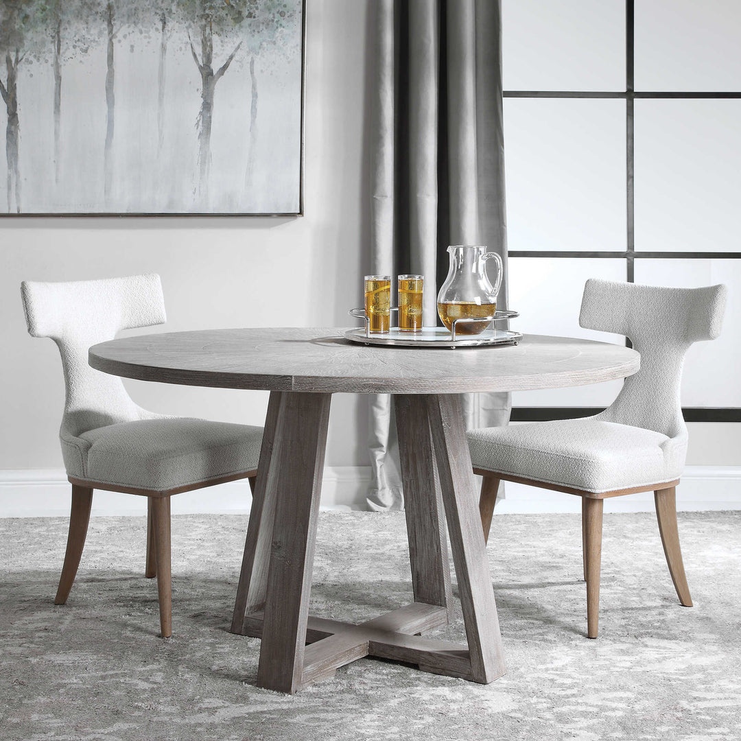 AVILA 52"ROUND DINING TABLE