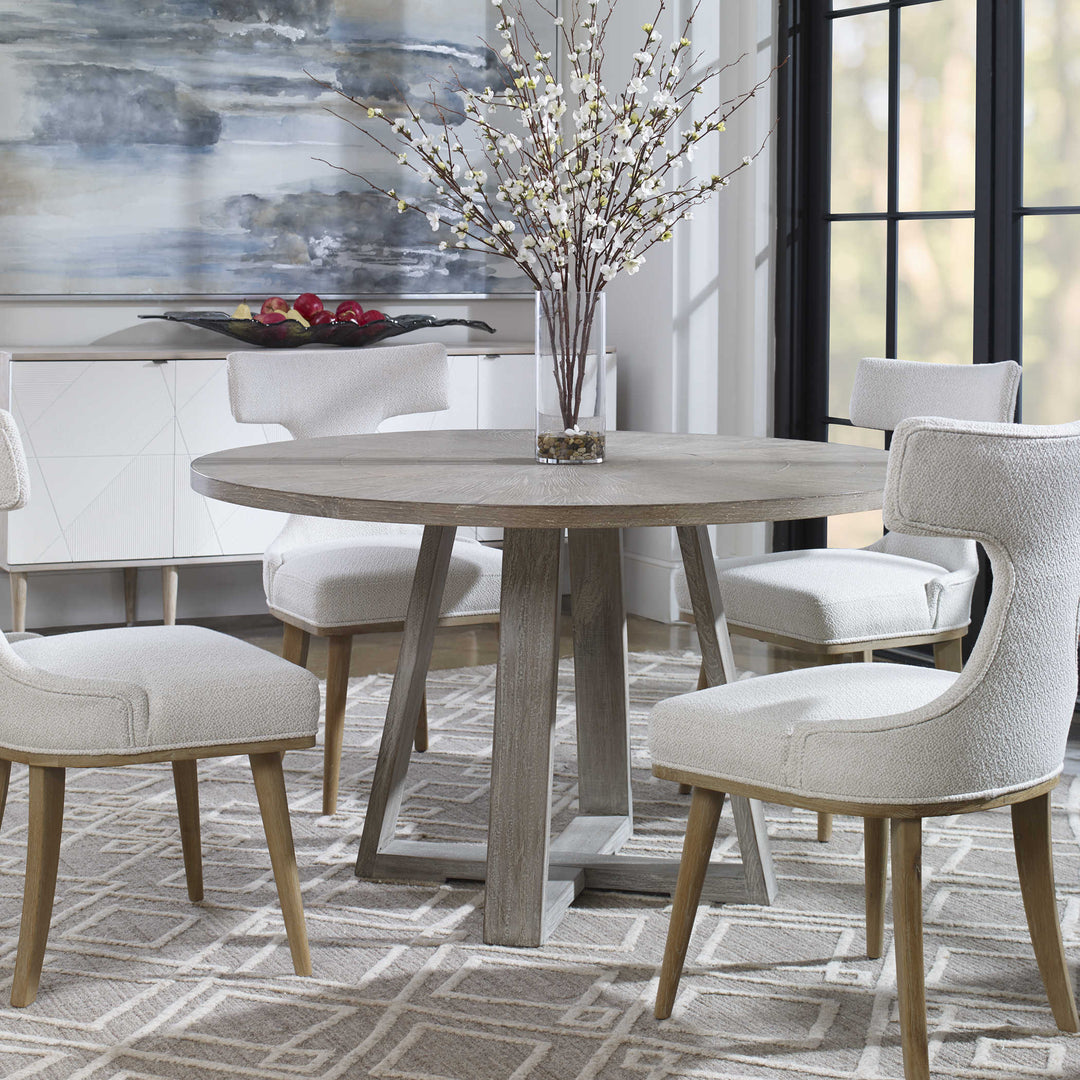 AVILA 52"ROUND DINING TABLE