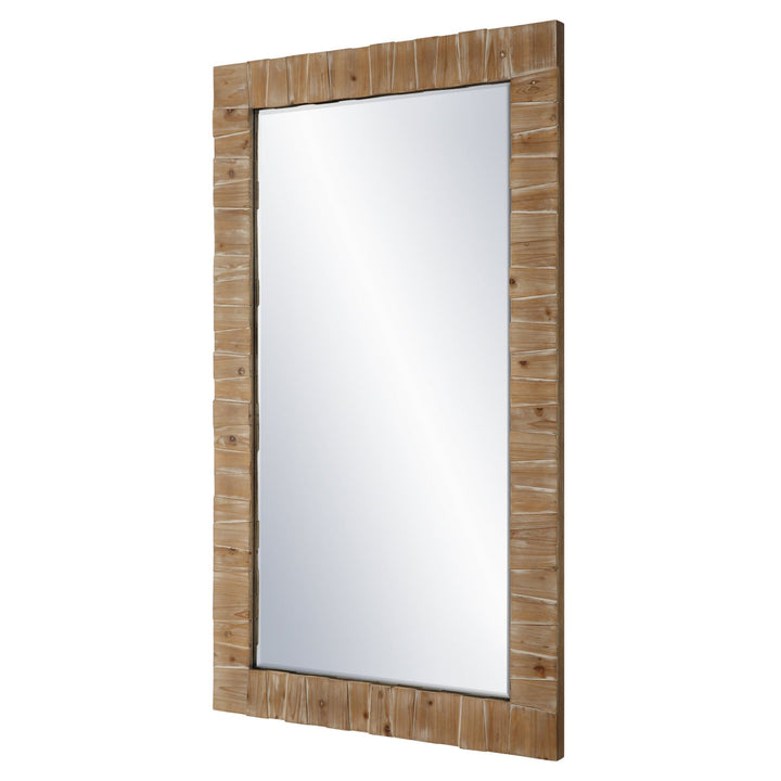 AYANNA OVER - SIZED WOOD MIRROR