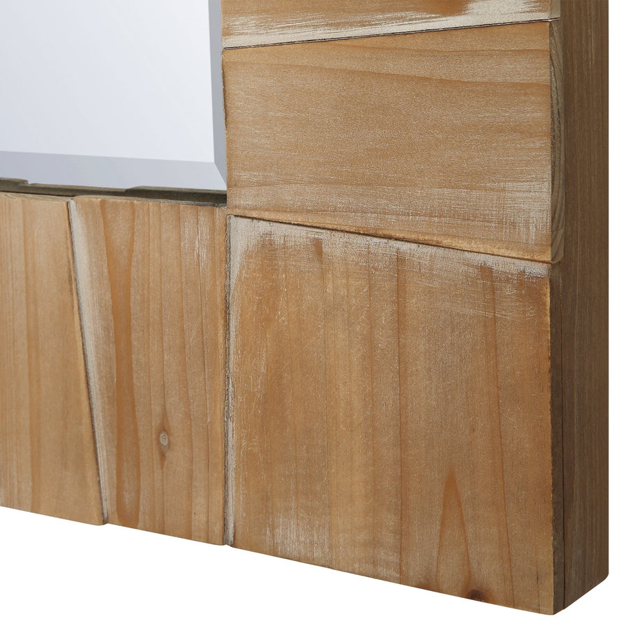 AYANNA OVER - SIZED WOOD MIRROR