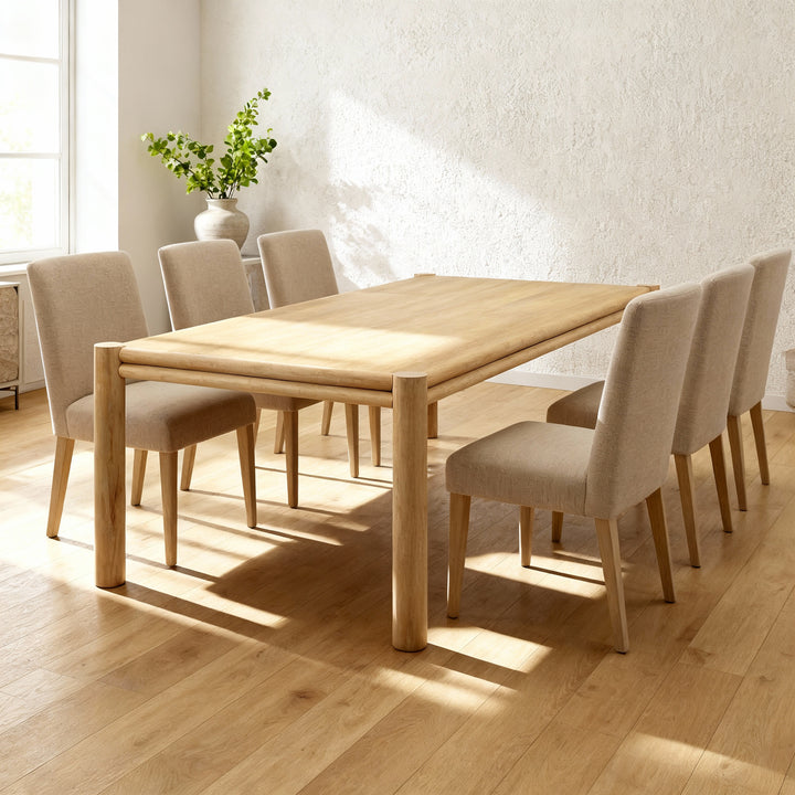 WHITNEY NATURAL OAK DINING TABLE