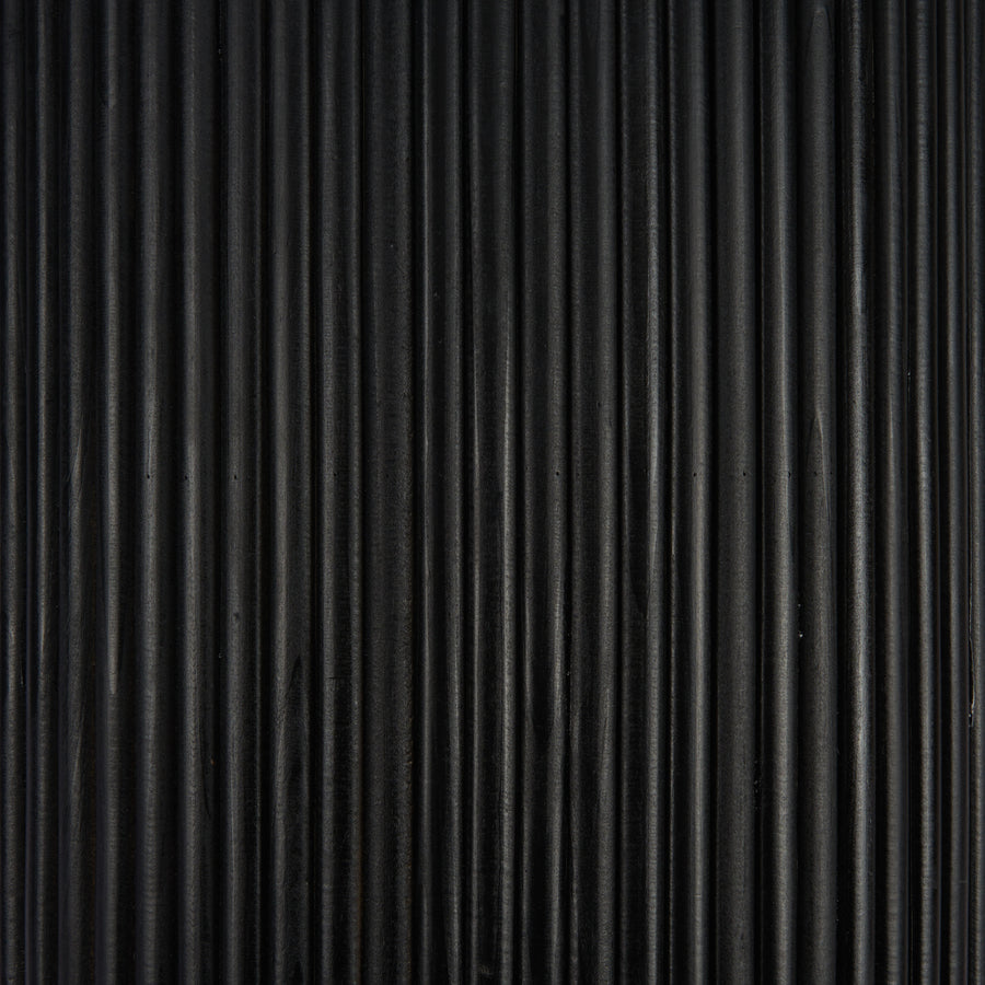 BLACK & WHITE GEO BENCH