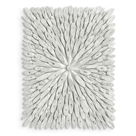 BAHAMA WOOD WALL ART: WHITEWASHED