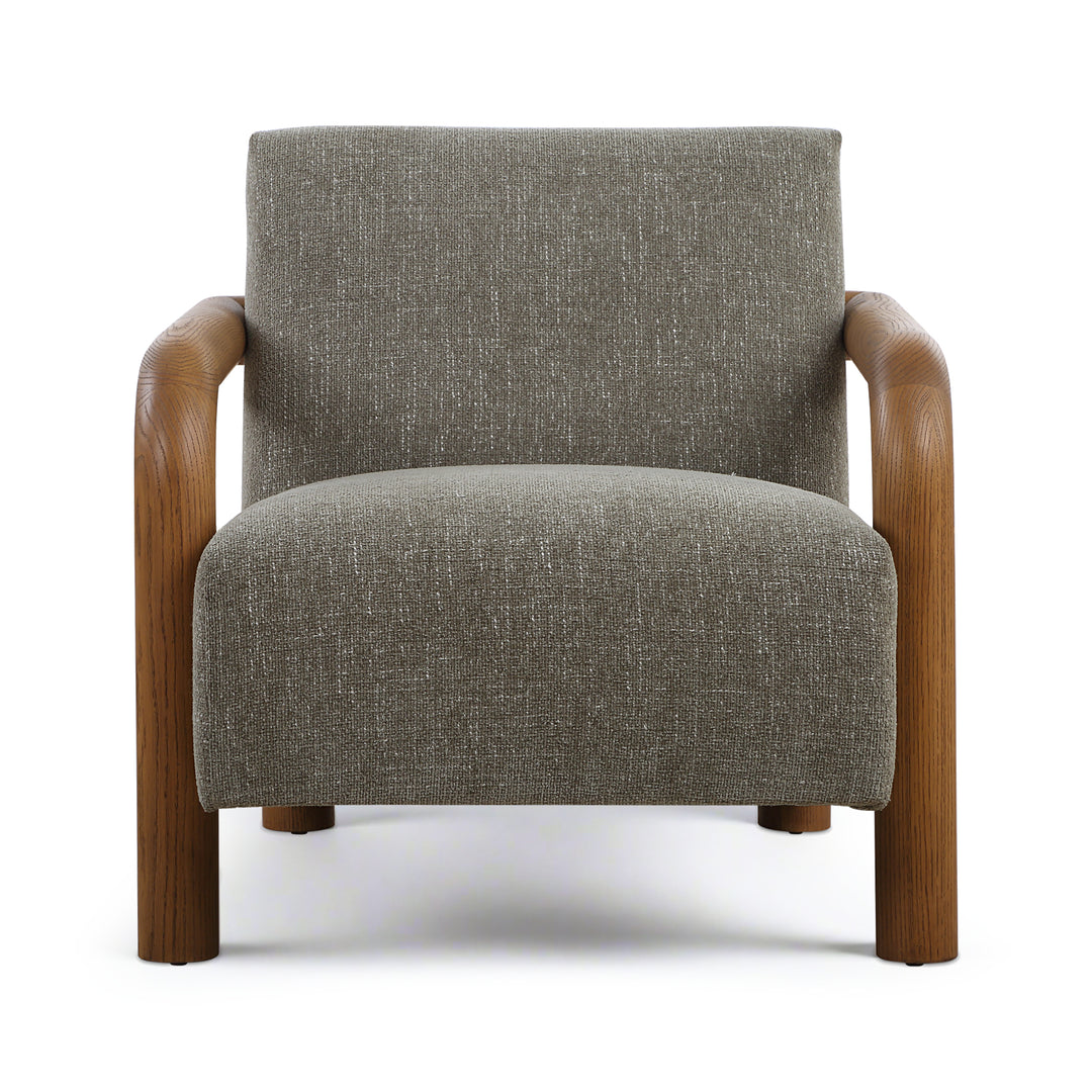 BALANCE HERB GREEN CHENILLE ACCENT CHAIR