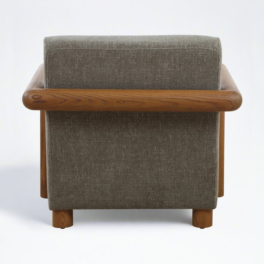 BALANCE HERB GREEN CHENILLE ACCENT CHAIR