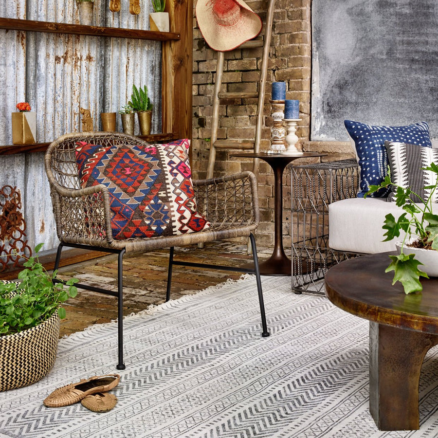 BANDERA INDOOR - OUTDOOR WICKER CLUB CHAIR