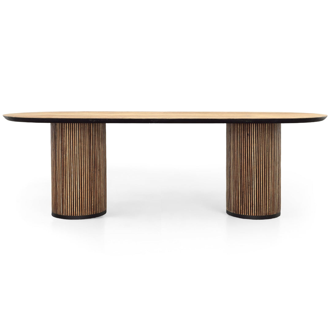 BASKURO TEAK DINING TABLE