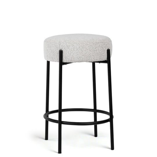 BECCA OATMEAL BOUCLE COUNTER STOOL | SET OF 2