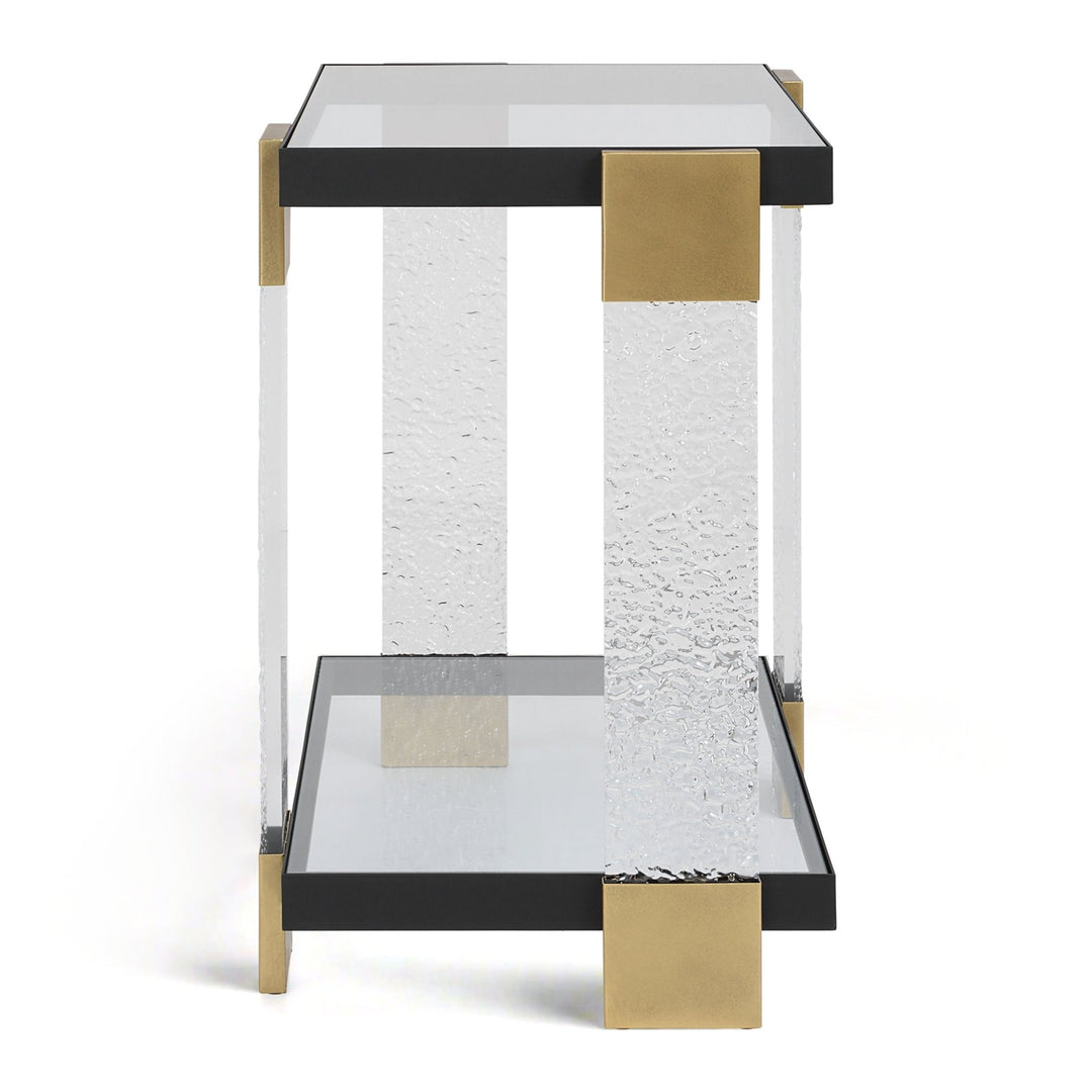 BENDENA ACRYLIC LEG END TABLE