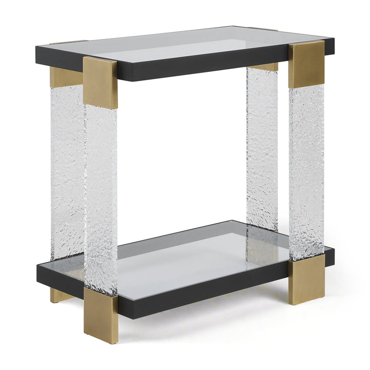 BENDENA ACRYLIC LEG END TABLE