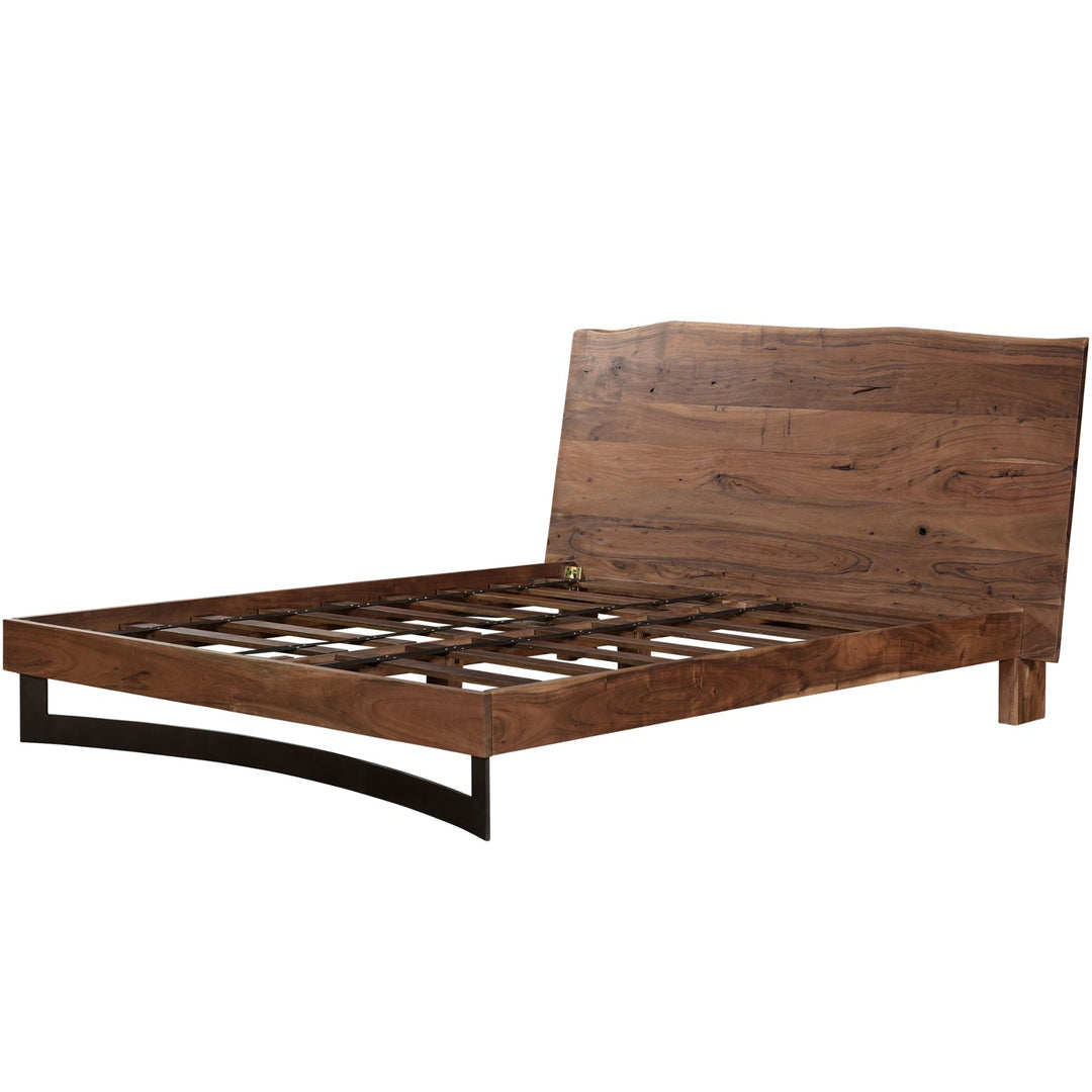 BENT ACACIA LIVE EDGE BED