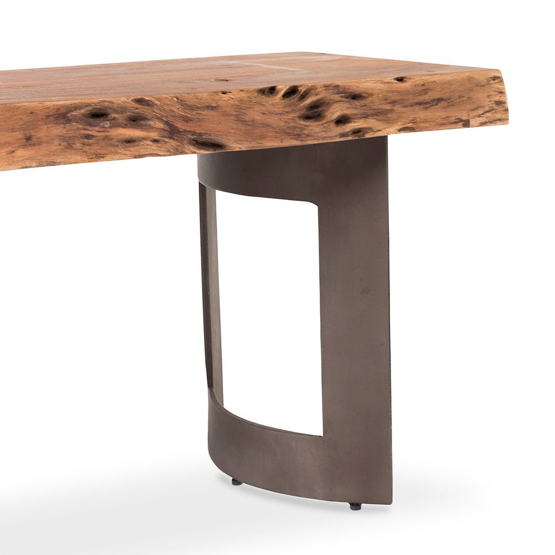 BENT LIVE - EDGE DINING BENCH