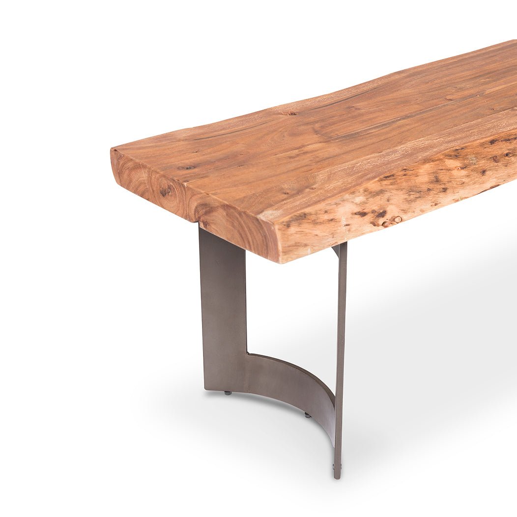 BENT LIVE - EDGE DINING BENCH