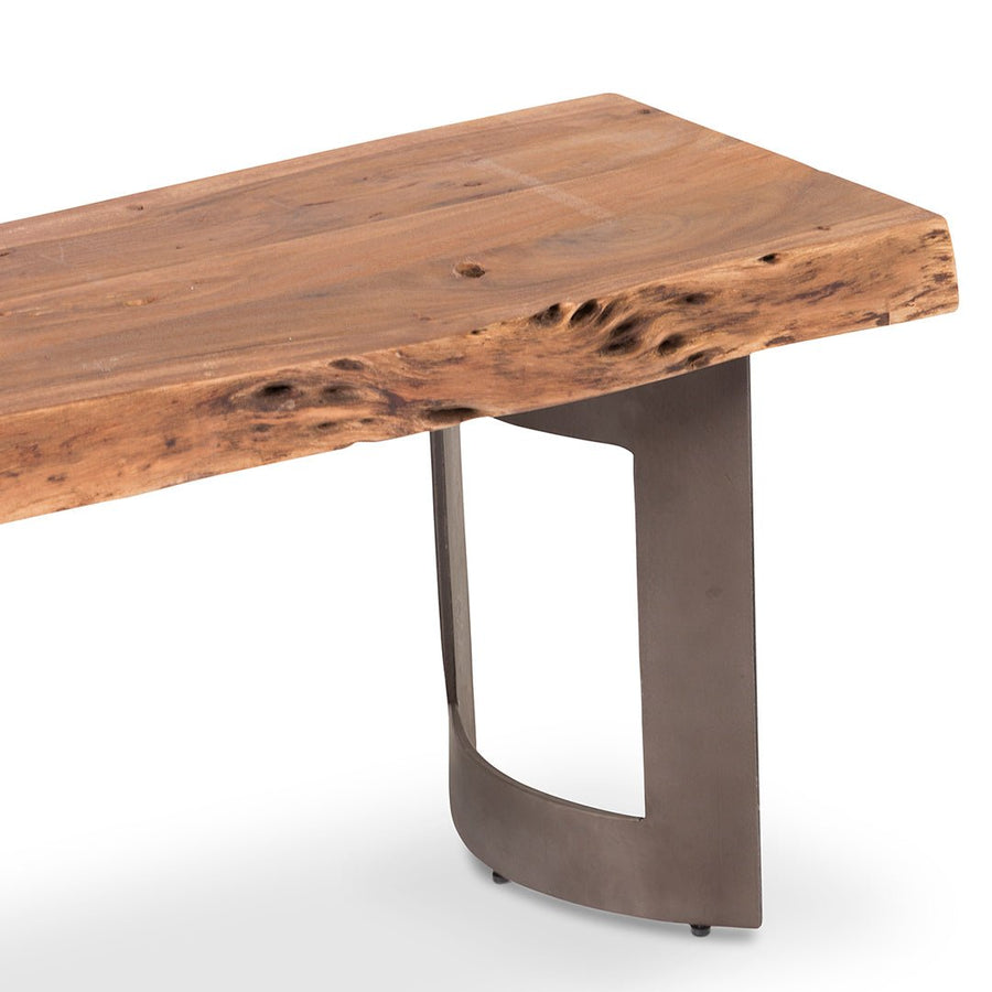 BENT LIVE - EDGE DINING BENCH