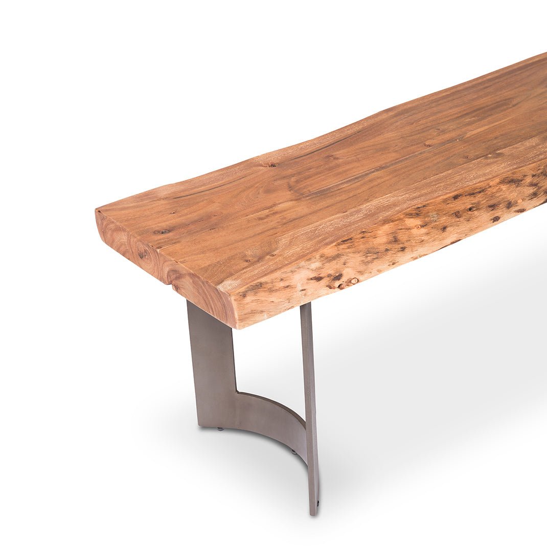 BENT LIVE - EDGE DINING BENCH