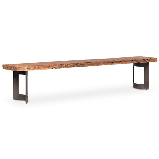 BENT LIVE - EDGE DINING BENCH