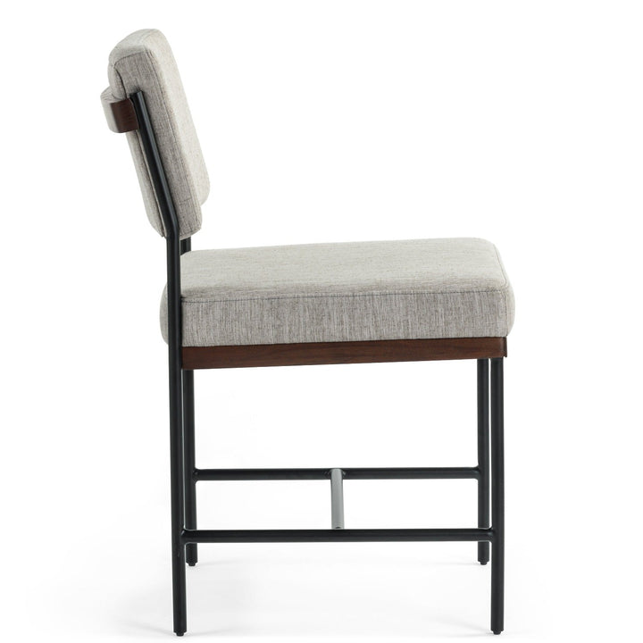 BENTON DINING CHAIR: SAVILE FLANNEL