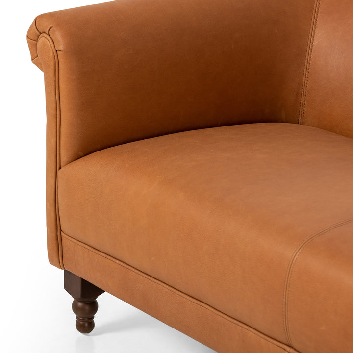 BEXLEY BUTTERSCOTCH LEATHER SOFA