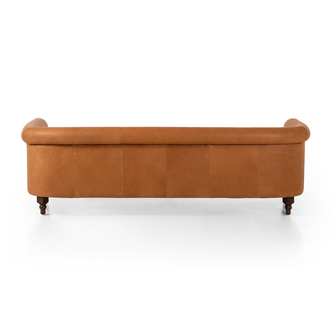 BEXLEY BUTTERSCOTCH LEATHER SOFA