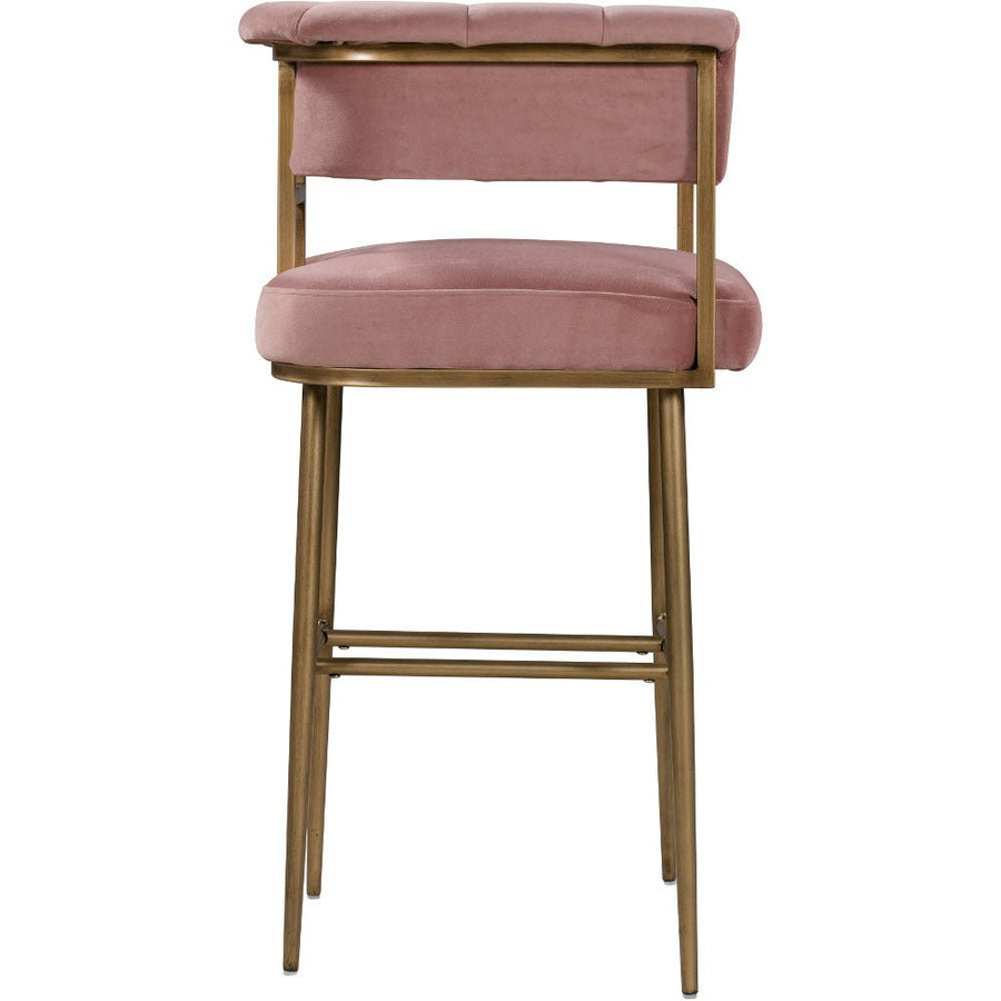 BIANCA VELVET BAR STOOL