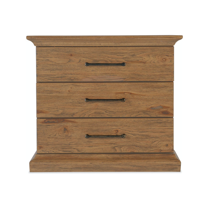 BIG SKY THREE DRAWER NIGHTSTAND: NATURAL