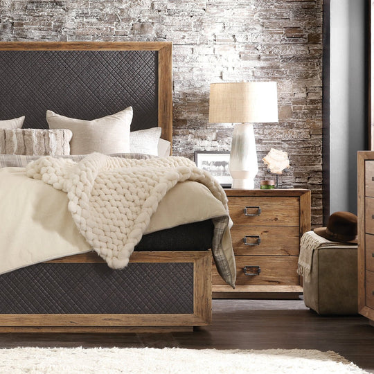 BIG SKY THREE DRAWER NIGHTSTAND: VINTAGE NATURAL