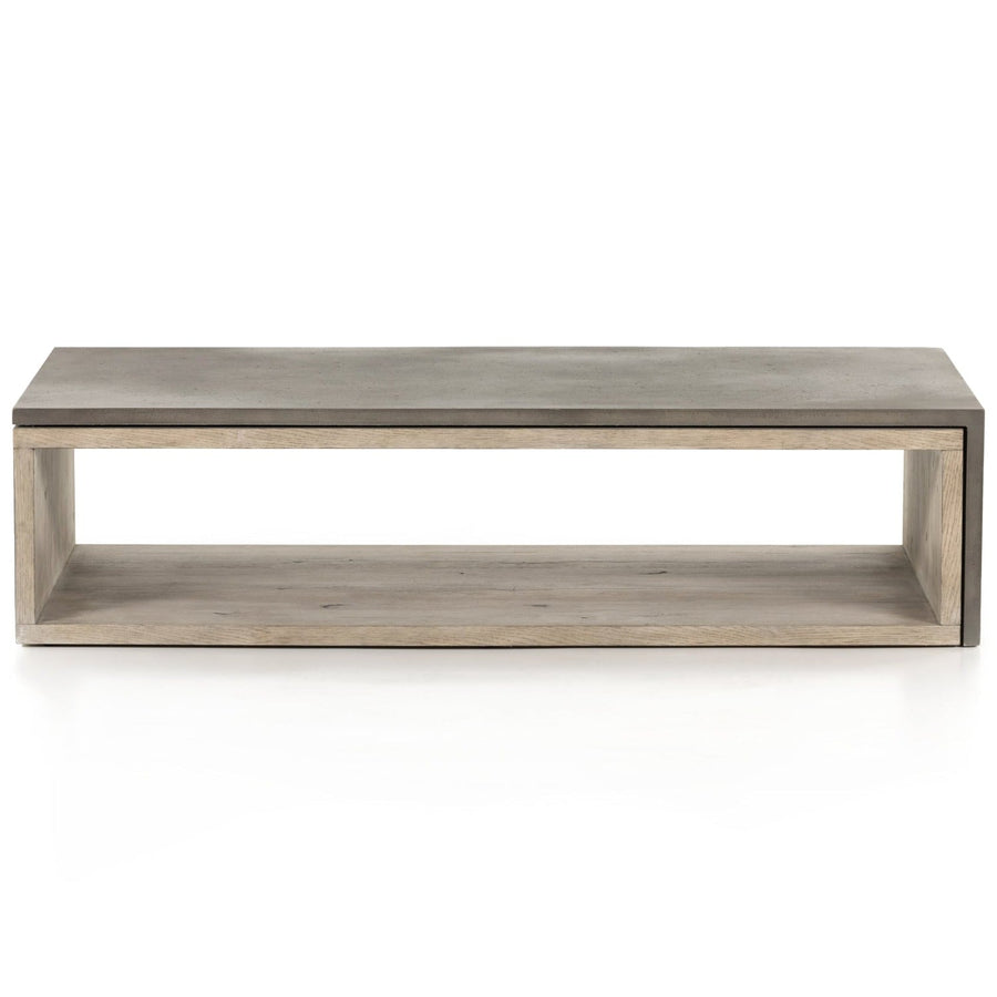 BINA OAK + CONCRETE COFFEE TABLE