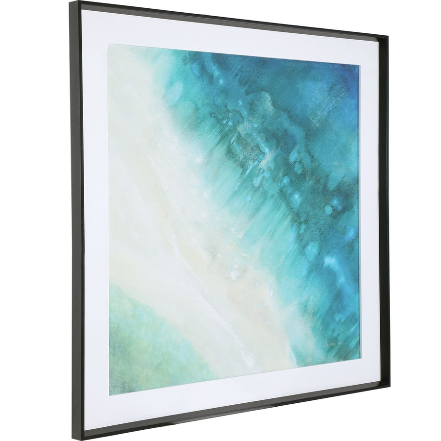 "BIRD'S - EYE VIEW" FRAMED PRINT