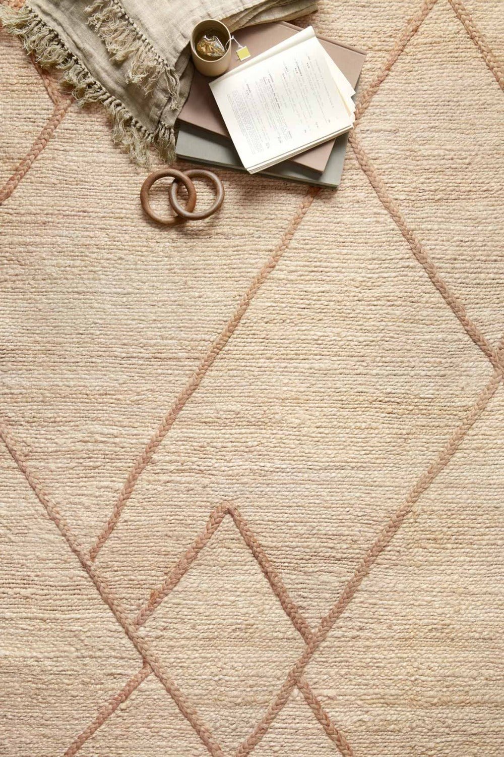 BODHI 01 BLEACHED NATURAL JUTE RUG