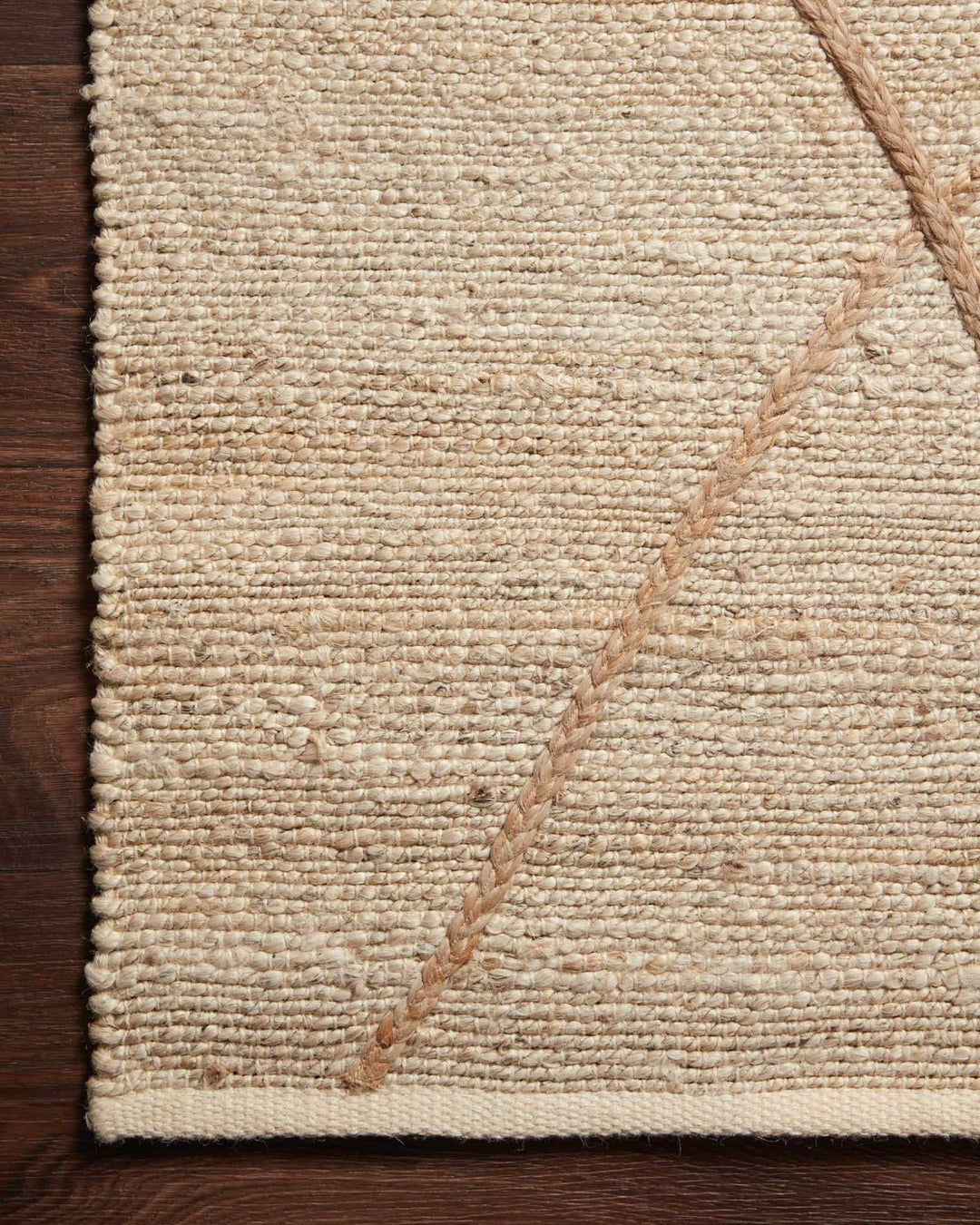 BODHI 01 BLEACHED NATURAL JUTE RUG