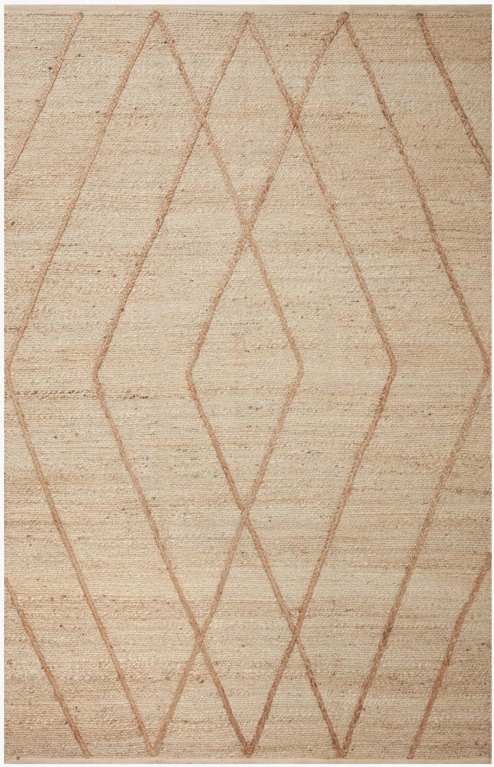 BODHI 02 BLEACHED NATURAL JUTE RUG