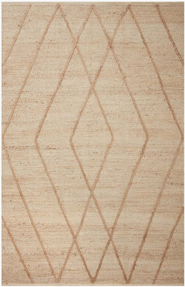 BODHI 02 BLEACHED NATURAL JUTE RUG