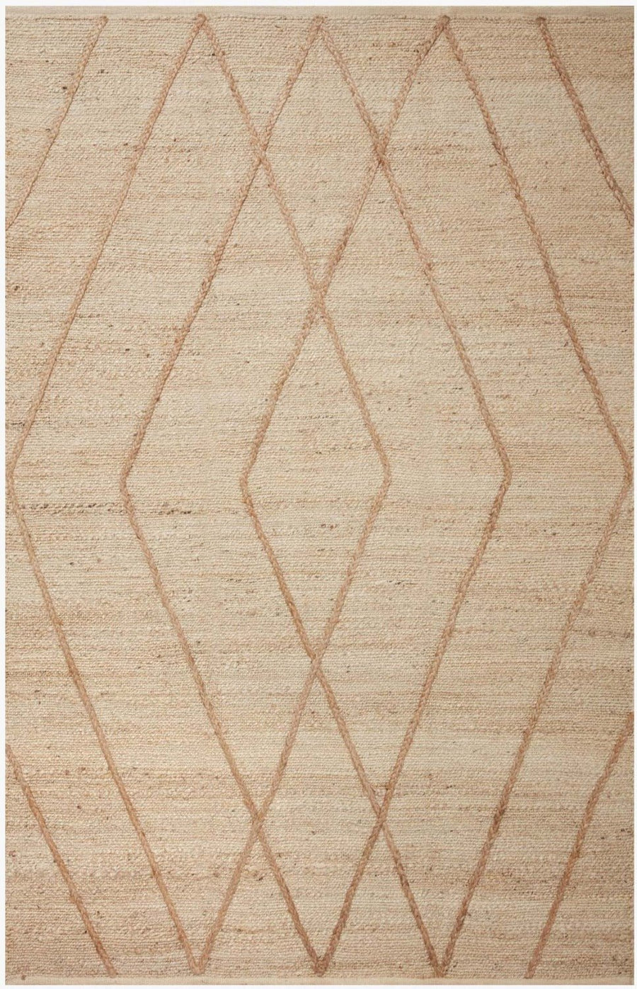 BODHI 02 BLEACHED NATURAL JUTE RUG