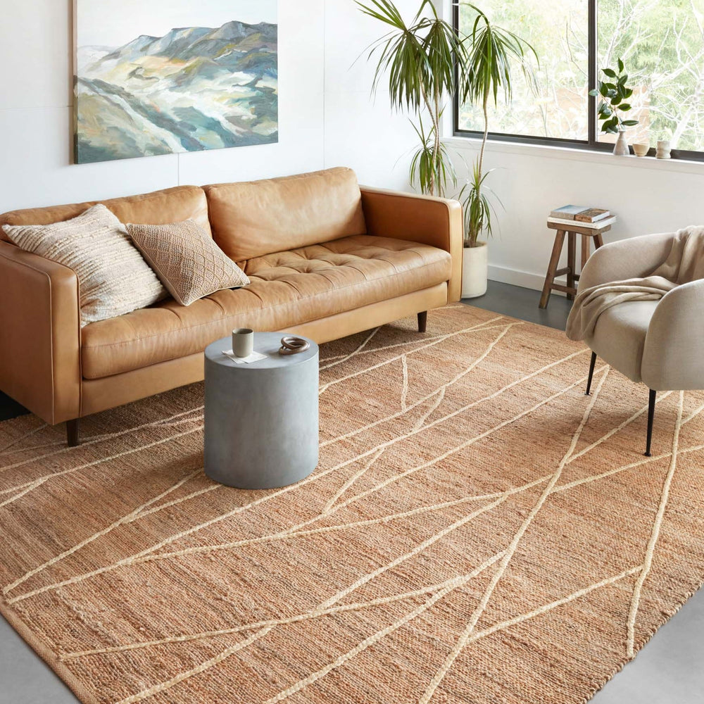 BODHI 03 NATURAL TAN JUTE RUG