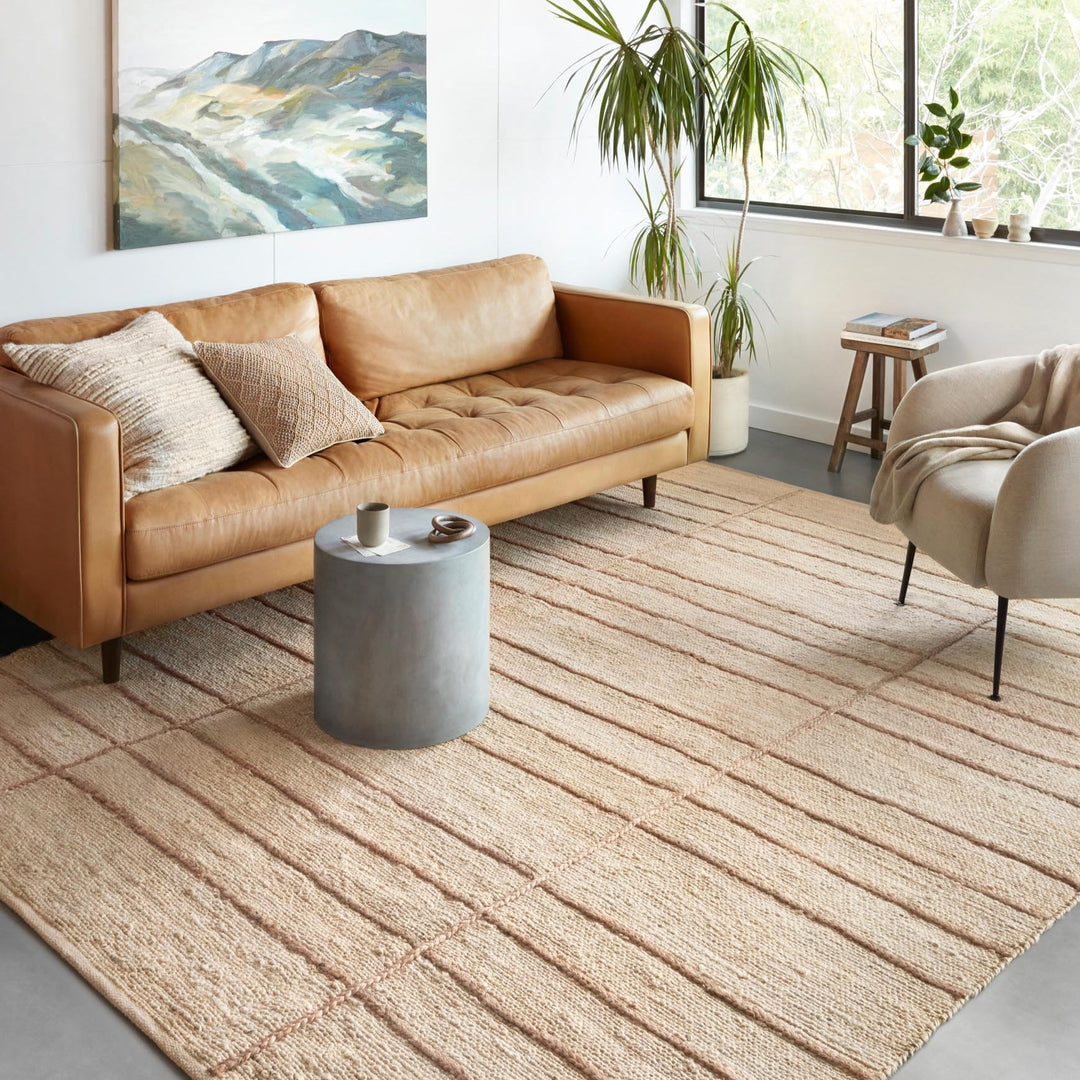 BODHI 04 BLEACHED NATURAL JUTE RUG