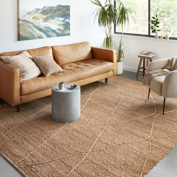 BODHI 05 TAN JUTE RUG