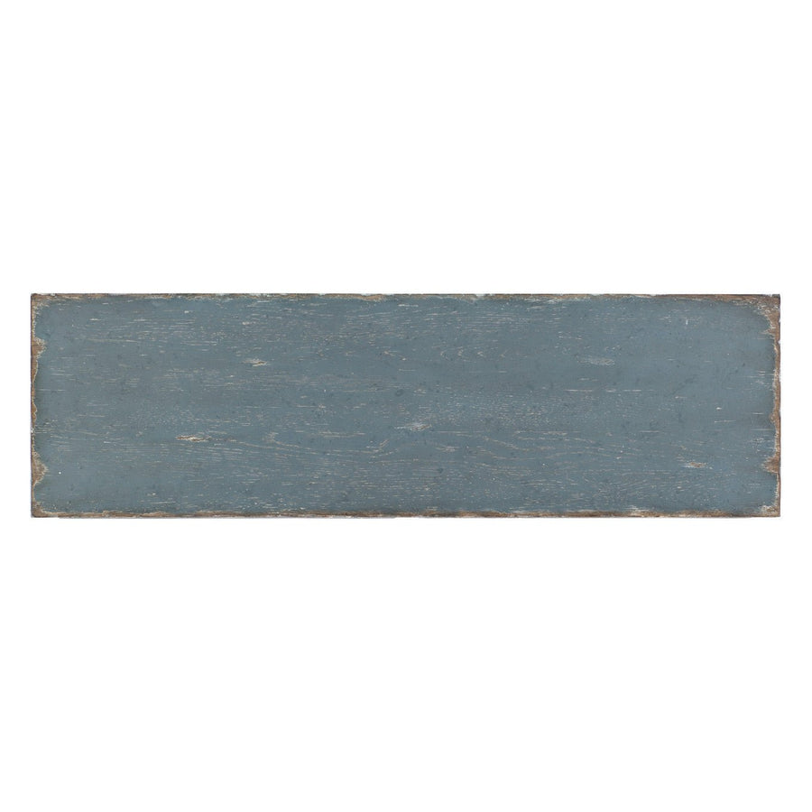 BOHEME RUSTIC FRENCH BLUE MEDIA CREDENZA