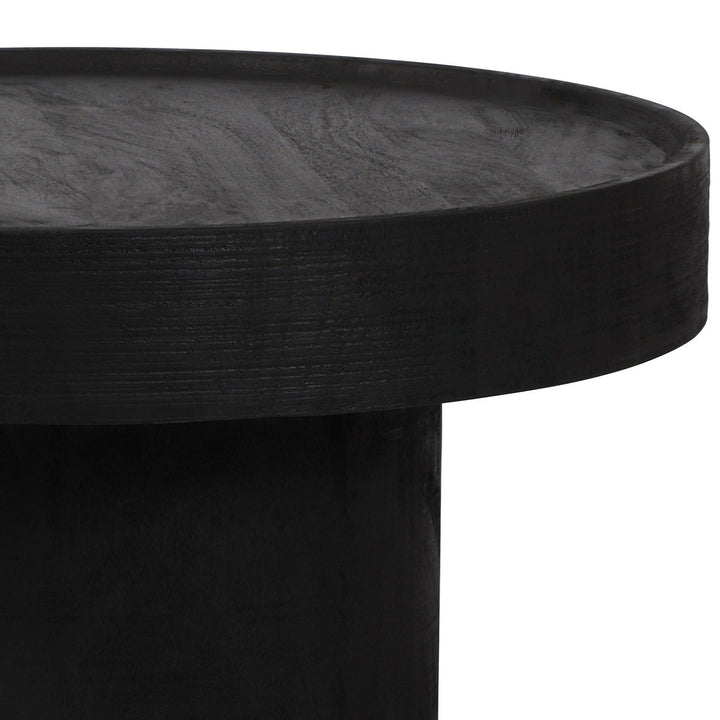 BOLT MATTE BLACK MANGO COFFEE TABLE