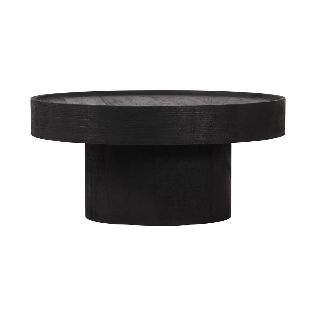 BOLT MATTE BLACK MANGO COFFEE TABLE