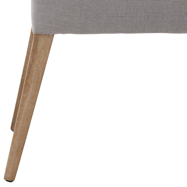 BOOKER DINING CHAIR: LIGHT GREY