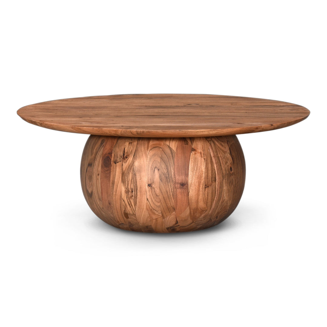 BOULDER ACACIA WOOD COFFEE TABLE