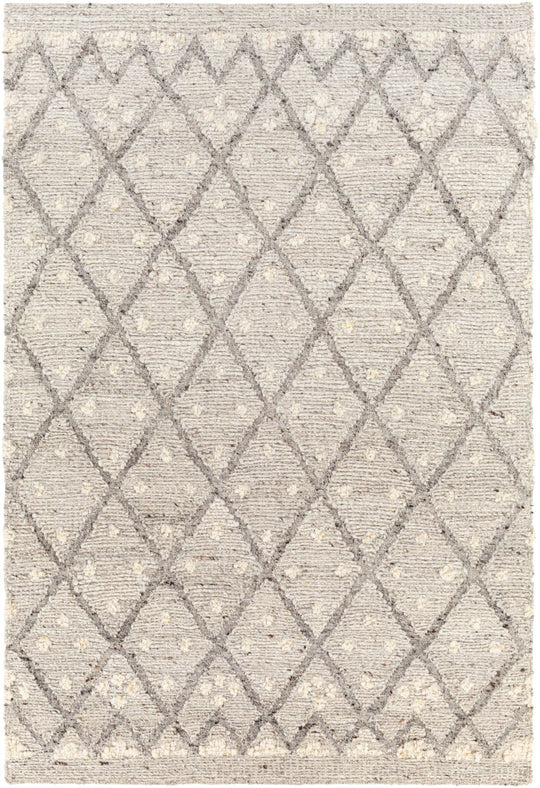 HAND TUFTED WOOL BORDER RUG: CREAM – ShopDesignTap