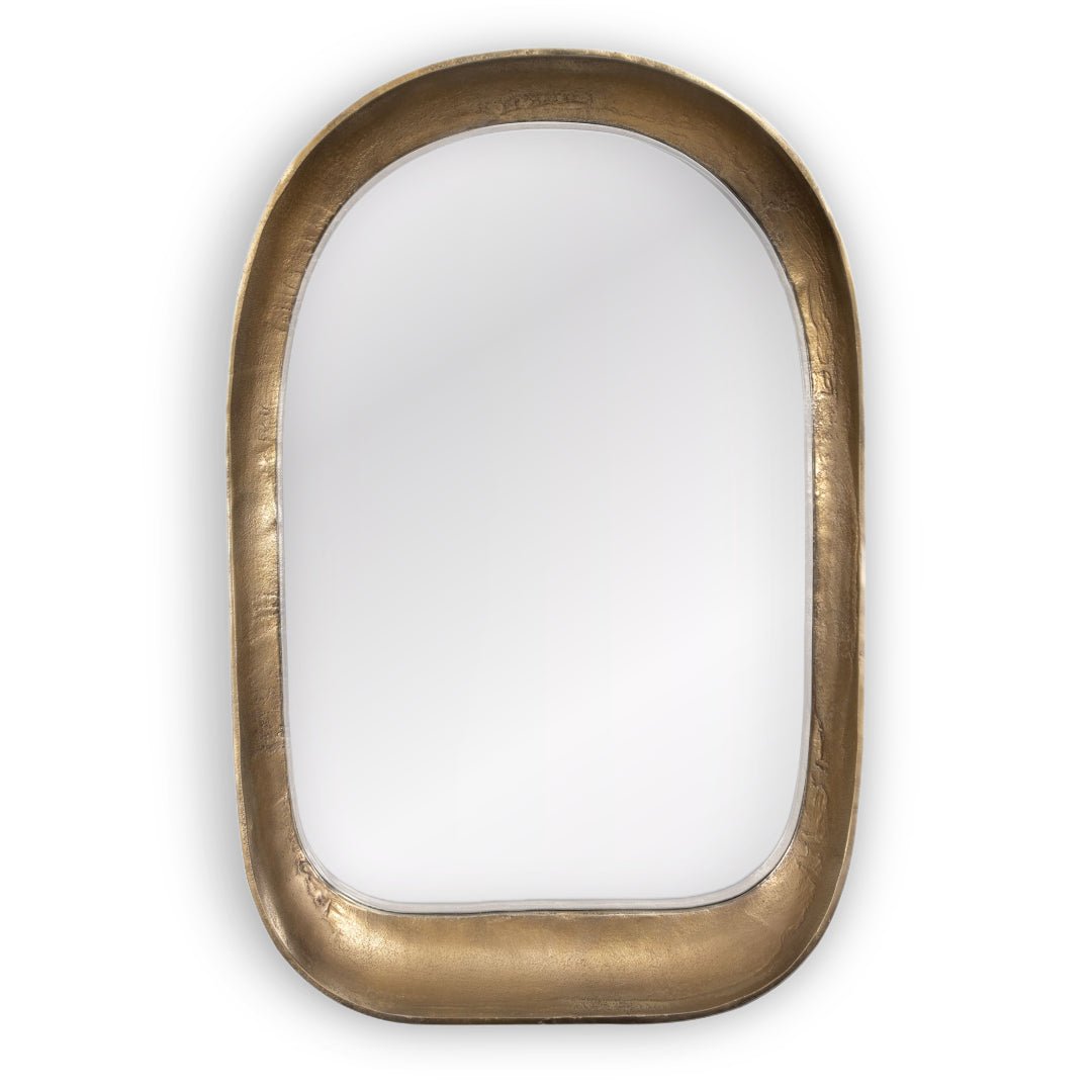 BRADANO BRASS ARCH MIRROR